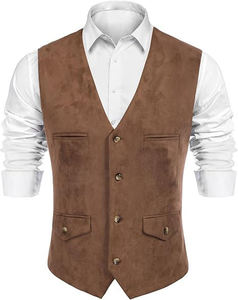 Gilet en cuir pour hommes de qualité supérieure sans manches belle conception gilets de motard en peau de vache à prix raisonnable - Product Image 6