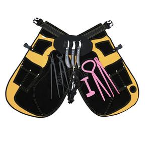 Kit de soin des sabots de cheval, outils de maréchal-ferrant, pince à sabots, pince à clous, outil de retrait, couteaux à sabots en bois, tampon de serrage et testeur de sabots - Product Image 1