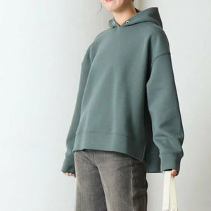 Sudadera con Capucha de Alta Calidad Personalizada, Moderna, OEM, con Hombros Caídos, para Mujer, 100% Algodón, Talla Grande, Transpirable, para Mujer, 2026 - Product Image 6