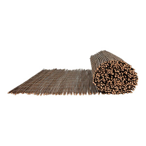 Schermo per la privacy in vimini naturale leggero, rotolo da 5 x 2 metri - Product Image 3
