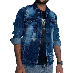 Services OEM INDEX SPORTSWEAR, veste en jean d'hiver pour homme de haute qualité, design personnalisé, coupe-vent et respirante - Product Image 2