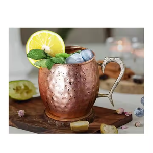Easy to Use <b>Moscow</b> <b>Mule</b> Copper <b>Mugs</b> Handgrip Beer Cup Box Gift New Arrival Copper <b>Mug</b> Antique Hammered <b>Moscow</b> <b>Mule</b> <b>Mug</b> for Beer - Product Image 3