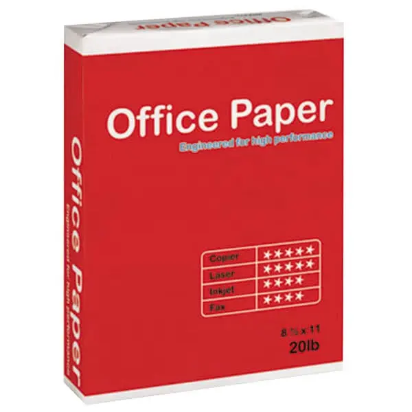 Papel de copia láser papel reciclado transparente láser diseño elegante personalizado impresión Offset/laminación mate de doble cara