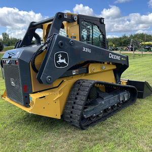2023 johnn deerre 331G Skid steer นั่งเป่าลม PKG กับกล้องมองหลังความร้อนขาตั้งวิทยุพร้อม floormat 84 Bucket - Product Image 5