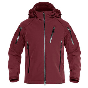 Unisex Autumn Winter Zipper <b>Soft</b>-<b>shell</b> <b>Jackets</b> Wholesale <b>Men</b> <b>Soft</b>-<b>shell</b> <b>Jacket</b> Waterproof Thicker <b>Jacket</b> for <b>Men</b> - Product Image 3