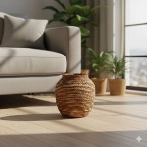 Gentong หัตถกรรมเส้นใยมะพร้าวหญ้าทะเลเดี่ยว - Product Image 5