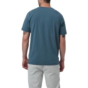 Nouveau T-shirt de sport décontracté pour homme, coupe ajustée, imprimé personnalisé, noir, respirant, 100 % polyester, idéal pour la gym - Product Image 2