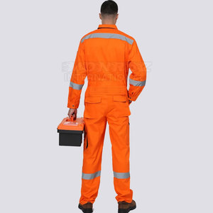 Combinaison de travail haute visibilité personnalisée, best-seller, nouvelle arrivée, respirante, coton de haute qualité, unisexe, prix de gros - Product Image 3