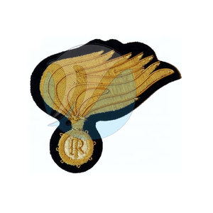 Apparel Accessories Customized Bullion Wire <b>Badges</b> High Quality Online Sale Bullion Wire <b>Badges</b> - Product Image 2