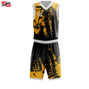 Venta al por mayor de ropa deportiva sublimación uniforme de baloncesto precio bajo nuevo estilo hombres uniformes de baloncesto - Product Image 5