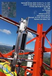 Vertikale Lebenslinien aus 8mm Edelstahl für Absturz sicherung des Turm leiters ystems mit CE-Zertifikat - Product Image 2