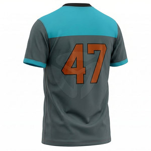 Maillot de football américain de qualité supérieure, tissu léger et respirant, coupe confortable, parfait pour l'entraînement et les performances sportives - Product Image 4