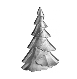 Ensemble de trois sapins de Noël en métal écologiques pour la décoration de ferme, apportant un esprit festif vintage à tout espace de vie - Product Image 3