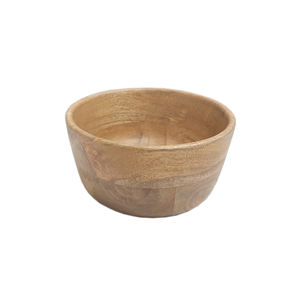 Nuevo cuenco de fruta decorativo de forma redonda de madera pulida negra para utensilios de cocina de mesa, ensaladera, hogar y hoteles, comida y aperitivos - Product Image 4