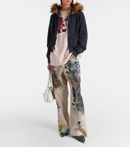 Sudadera con Capucha Ligera de Lona Estampada Personalizada para Mujer, Invierno, ODM, Logotipo Frontal, 100% Algodón, Ecológica, Antiarrugas, Informal, para Gimnasio - Product Image 5