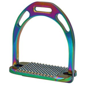 Estribos Jin al por mayor – Estribos de seguridad ecuestres de aluminio ligero con absorción de impactos y agarre antideslizante (OEM/Personalizado) - Product Image 5