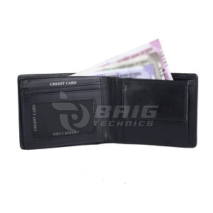 Portefeuille en cuir élégant pour hommes Slim Bifold avec protection anti-RFID Portefeuille en cuir de luxe - Product Image 2