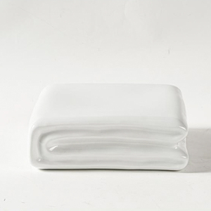 Assiettes de présentation irrégulières en porcelaine émaillée Yayu pour la restauration professionnelle – Nouveauté pour les buffets et plats à réchaud - Product Image 2