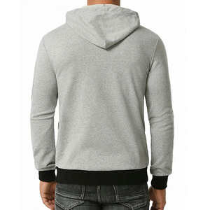 Sweat-shirts à capuche en molleton pour hommes, collection hiver, style streetwear épais, personnalisables, sans fermeture éclair – Nouveauté tendance - Product Image 3