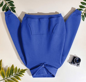 Sweat à capuche oversize en coton éponge de haute qualité Streetwear Sweats à capuche pour hommes personnalisés et unis à épaules tombantes en polaire épaisse - Product Image 5