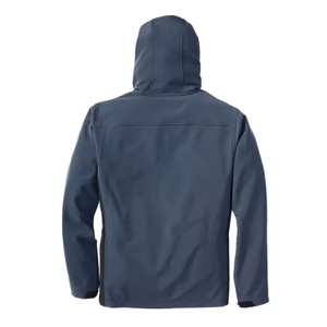 Wholesale Breathable Unisex <b>Lightweight</b> Canvas Softshell Jacket Plus+ <b>Parka</b> Waterproof Windproof Eco-Friendly Stand Front - Product Image 2