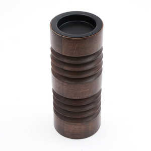 Bougeoir de pilier en bois antique support de pilier de bord de mer vintage pour table à manger pièce maîtresse de table basse ou tout autre - Product Image 4