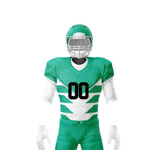 Uniformes de Fútbol Americano con Diseño Personalizado, Logotipo Impreso Digital, 100% Poliéster, Transpirables, Conjuntos de Pantalones Cortos de Tallas Grandes para Hombres y Mujeres - Product Image 5