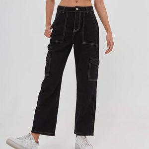 Pantalones de chándal deportivos en blanco con estilo de algodón hecho con cordón de moda para mujer pantalones de chándal Venta caliente cintura elástica Jogger pantalones mujeres - Product Image 4