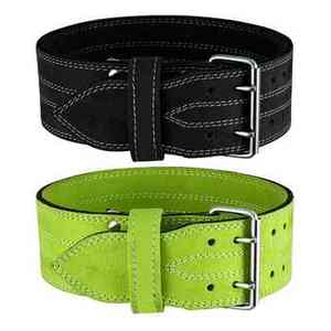 High Quality Leather Customized Weightlifting Fitness Belt with Heavy Duty Lever Gym <b>Waist</b> <b>Trainer</b> Buckle Style Weightlifters - Product Image 6