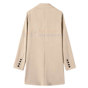 Manteaux longs décontractés pour femmes, manteaux d'hiver en coton rembourrés extra longs, manteaux pour femmes sur mesure, manches longues, en vente - Product Image 4