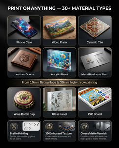 Nueva Impresora UV LED de Escritorio de Alta Eficiencia con Cabezal Ricoh G6 de 61x43cm para Regalos Personalizados, Vidrio, Madera, Metal, Juguetes con Tinta Segura - Product Image 6