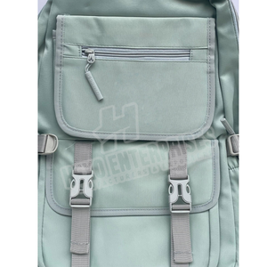 Mochila escolar con logotipo personalizado de gran oferta para niños y niñas, diseño impermeable a la moda con cierre de cremallera para estudiantes y mujeres - Product Image 3