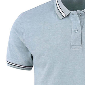 Offre Spéciale sur mesure hommes pour T-shirts polo coton respirant couleur unie style décontracté avec logo avant Offre Spéciale T-shirts polo - Product Image 3