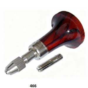 Pince à émeriller en laiton avec poignée (mandrin à émeriller) avec collet supplémentaire, outils de bijouterie - Product Image 2