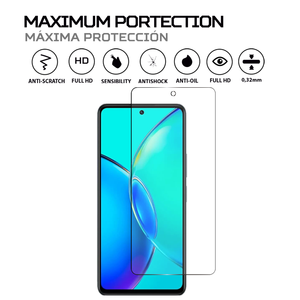 ANTISHOCK Vivo Y27 5G <b>Screen</b> Protector Durable and Shock-Absorbent Mobile <b>Cover</b> - Product Image 2