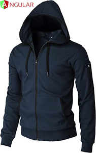 Sudadera con capucha de algodón y poliéster para mujer, prenda deportiva con diseño de bolsillo y bordado personalizado, de alta calidad, Color sólido, nueva y elegante, 100% - Product Image 3
