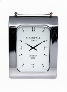 Modern Brushed Silver Metal <b>Wall</b> Clock Set Roman Numeral Round Silent Quartz Hanging Clocks Home Office Decoration Industrial - Product Image 6