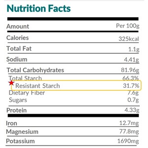 High Quality Food Grade Wild-Cultivated Green Banana Powder Non-GMO <b>Dietary</b> <b>Fiber</b> Resistant Starch Wholesale From Dole Asia - Product Image 4