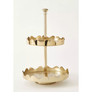 Nuevo último diseño de soporte de pastel decorativo de mesa soporte de pastel de Metal de calidad superior exhibición de postre dulce para uso de Ramadán Eid - Product Image 1