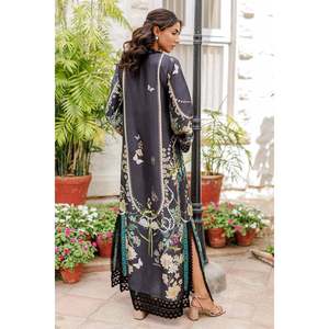 Flowy Floral Viscose <b>Kaftan</b> for <b>Plus</b>-<b>Size</b> Women - Product Image 4