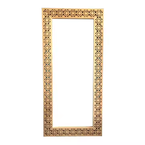 Venta al por mayor de madera maciza hecha a mano engranaje espejo de madera para la decoración de la pared elegante por Azora Industries - Product Image 6