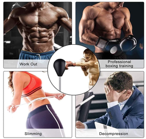 Jike dành cho người lớn đấm bóng đào tạo kit Nước nặng cát đầy PU PVC với đứng điều chỉnh chiều cao cho SANDA đấm bốc - Product Image 6