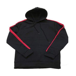 Conjunto de peso pesado para hombre, Sudadera con capucha holgada personalizable con estampado de puntos de lana, estilo pulóver para la temporada - Product Image 3