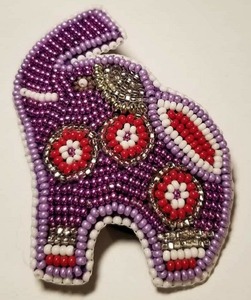 Breloque et porte-clés brodés à la main de haute qualité, motif champignon, perles Zari, impression couleur complète, personnalisation - Création IQRA - Product Image 5