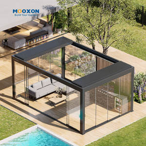 Pérgola Retráctil Independiente Semi-Adherida, Se Adapta a Estructuras Existentes, Tamaño Personalizado 4x6m - Product Image 4