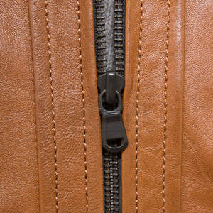 Latest Fashionable Vintage Biker Leather Jacket for <b>Men</b> Solid Color Adult Size Reasonable Price - Product Image 6