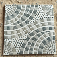 Dalles de parking 30x30 cm semi-porcelaine, résistantes, pour extérieur, allée, finition mate, terrasse, jardin, surface durable, aspect pierre