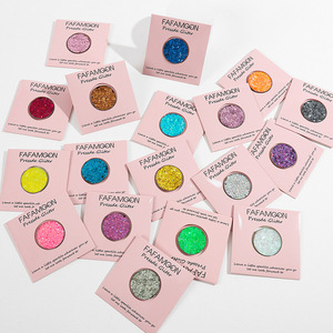 Wholesale Maquillage Gold Sparkle Chunky Pressed <b>Eyeshadow</b> Glitter Eye Shadow Makeup Products - Product Image 1