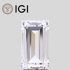 เพชรทรงบาแกตต์ 2 กะรัต เกรด F VS1 รับรองโดย IGI แบบเม็ดเดี่ยว - Product Image 1