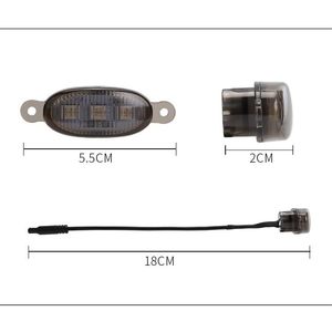 กระจังหน้า LED 64สี4ชิ้นกระจังหน้ากันชนตกแต่งชุดตกแต่งรถยนต์แบบตะแกรงกลาง - Product Image 1